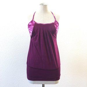 The Northface Racerback Sports Bra Top Maroon